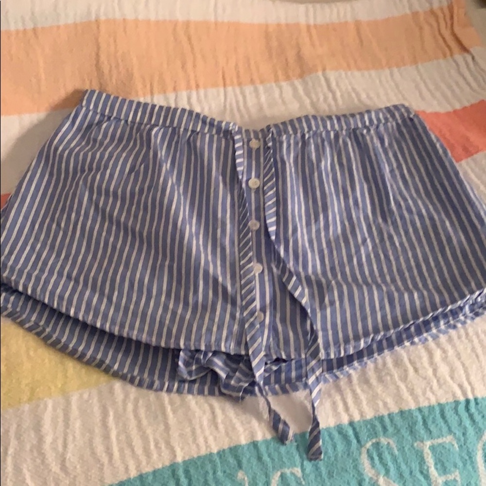 Forever 21 striped skort